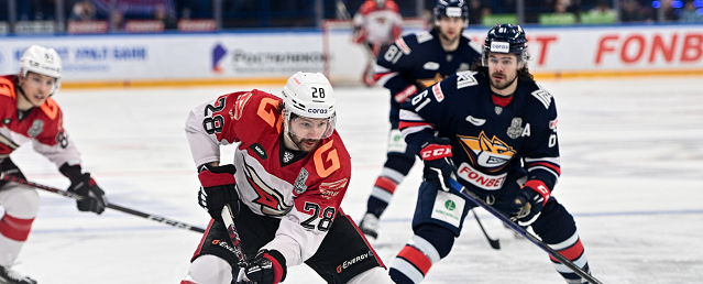 Омский «Авангард» в овертайме одержал победу над «Металлургом»